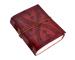 Handmade embossed leather journal diary & notebook